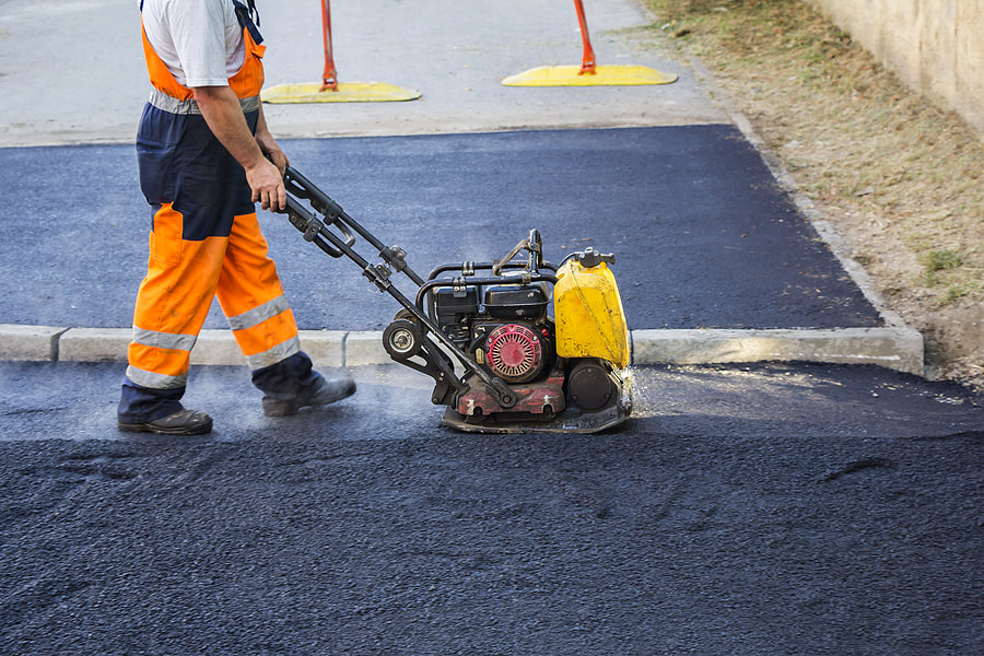 pavement marking on the road